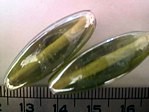 glass - 1543-015 - 30 x 10mm gunmetal tubes - green x 1kg