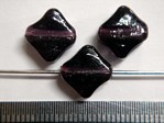 glass - 1818-320 - 10mm X cube - dark purple x 1 KG