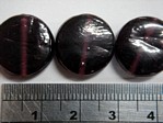 glass - 1870-007 - 15mm coin - purple x 1 KG