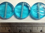 glass - 1870-318 - 15mm coin - light blue x 1 KG