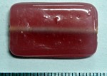 glass - 1923-308 - 25 x 15mm rectangle - translucent pink x 1 KG