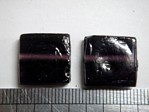 glass - 1825-320 - 15mm flat square - violet x 1 KG