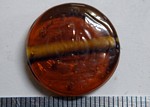 glass - 1822-019 - 20mm coin - light brown x 1 KG