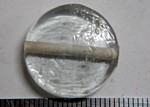 glass - 1822-023 - 20mm coin - clear x 1 KG