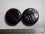 glass - 1822-283 - 20mm coin - plum x 1 KG