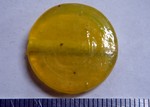 glass - 1822-012 - 20mm coin - trans yellow x 1 KG