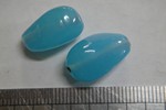 glass - 1914-293 - 17 x 10mm drop - light blue x 1 KG