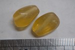 glass - 1914-317 - 17 x 10mm drop - amber x 1 KG