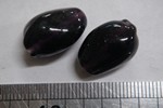 glass - 1914-320 - 17 x 10mm drop - purple x 1 KG