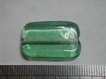 glass - 1923-013 - 25 x 15mm rectangle - light green x 1 KG