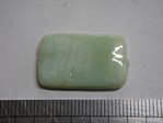 glass - 1923-286 - 25 x 15mm rectangle - light jade x 1 KG