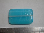 glass - 1923-293 - 25 x 15mm rectangle - light blue x 1 KG