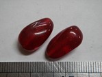 glass - 1914-002 - 17 x 10mm drop - cherry red x 1 KG