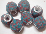 kashmiri beads - 15067 x 200 beads ( 5mm hole )