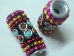 kashmiri beads - 15077 x 200 beads ( 5mm hole )