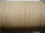 stringing - waxed cotton - 1.0mm x 500m - natural