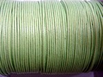 stringing - waxed cotton - 1.0mm x 500m - green