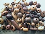 wood - Australian outback wood beads - mixed shapes mix x 1kg